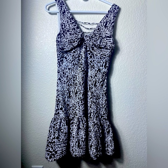 Zara cow print dress sz M - Picture 2 of 7